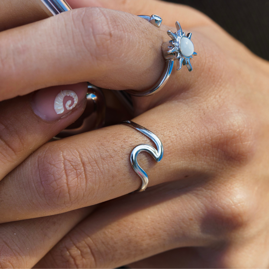 Anillo Ola Diamara + Pulsera