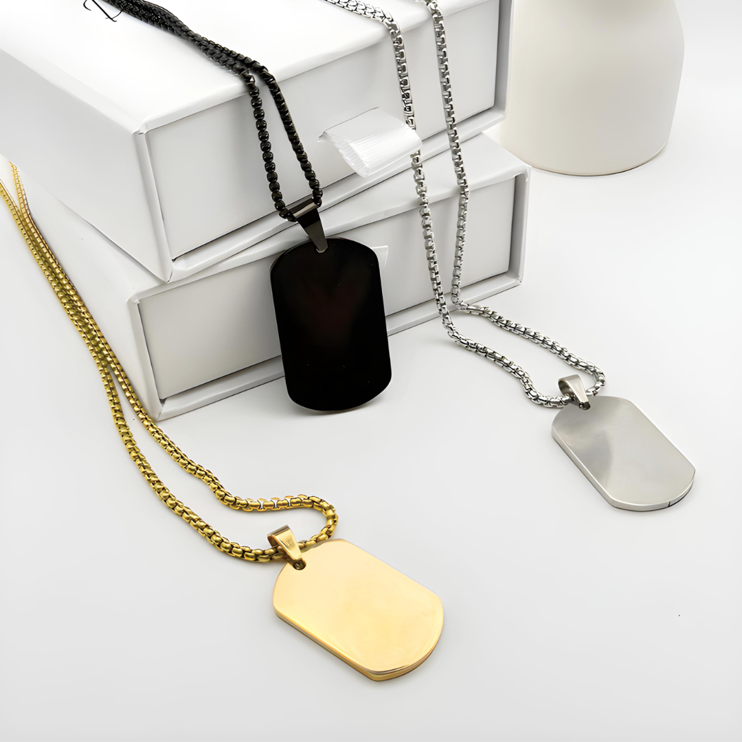 Collar Placa Personalizada