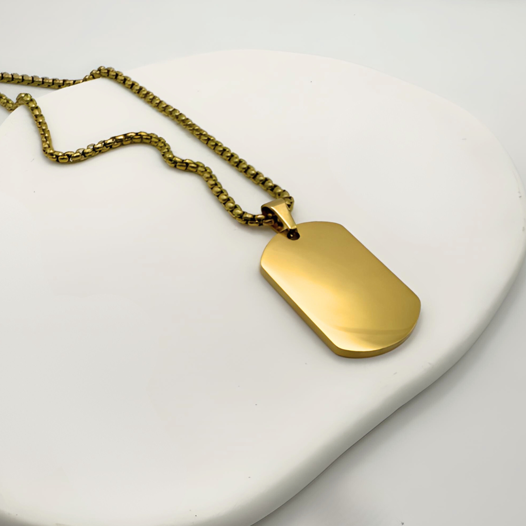 Collar Placa Constelaciones