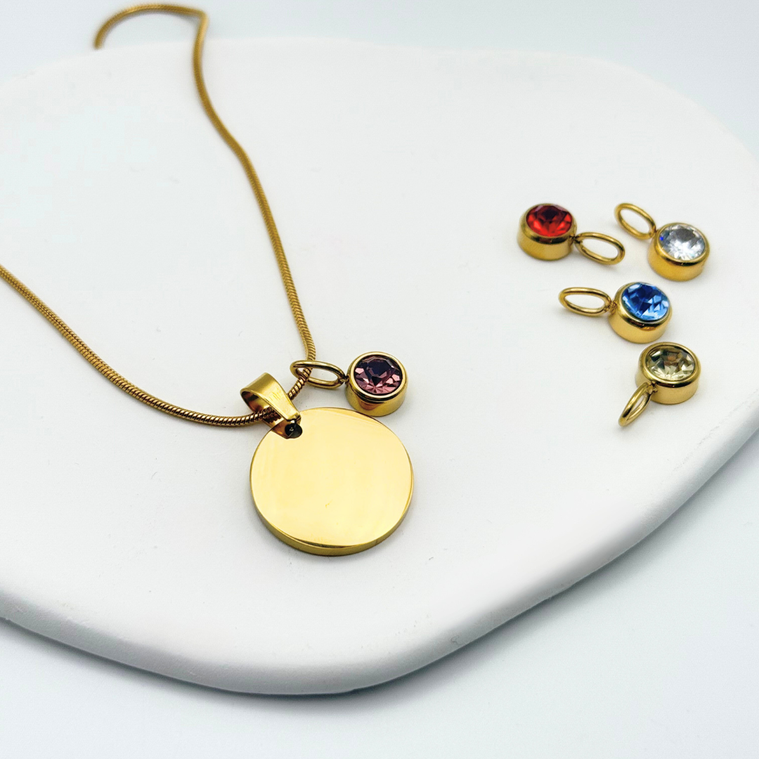 Collar Constelación + Piedra Nacimiento