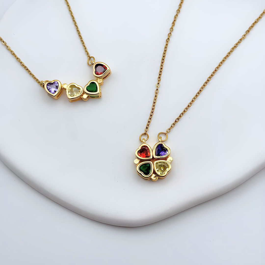 Collar Imantado Corazones